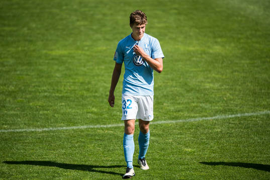 Malmö FFs Mattias Svanberg deppar