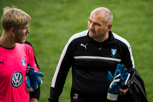 Malmö FFs målvakt Fredrik Andersson och