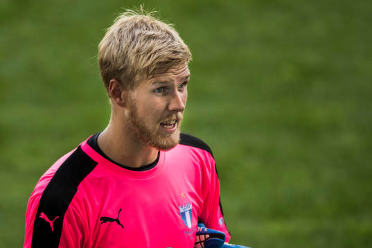 Malmö FFs målvakt Fredrik Andersson