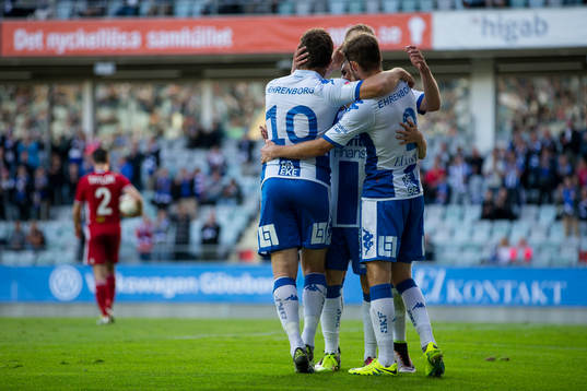 Jubel i IFK Göteborg