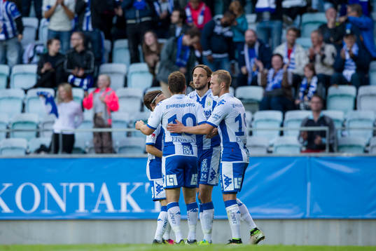 Jubel i IFK Göteborg