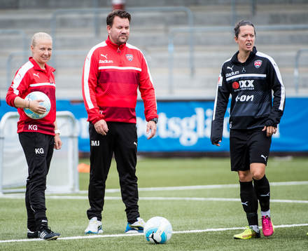 Rosengårds assisterande tränare Katja Greulich, tränare