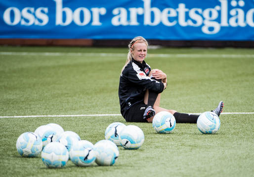 Rosengårds Amanda Ilestedt deppar
