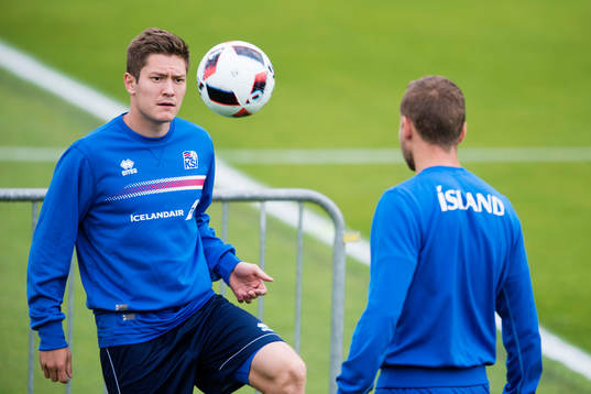 Haukur Heidar Hauksson  på Islands fotbollslandslags