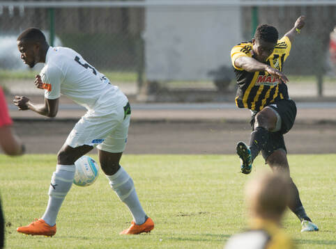 IFK Hässleholms Kojo Annor i matchen i division 2 mellan