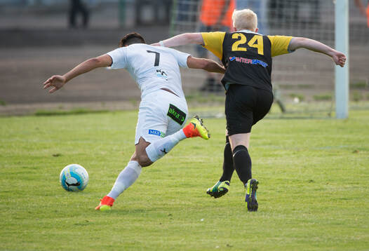 Närkamp i matchen i division 2 mellan Rosengård och IFK