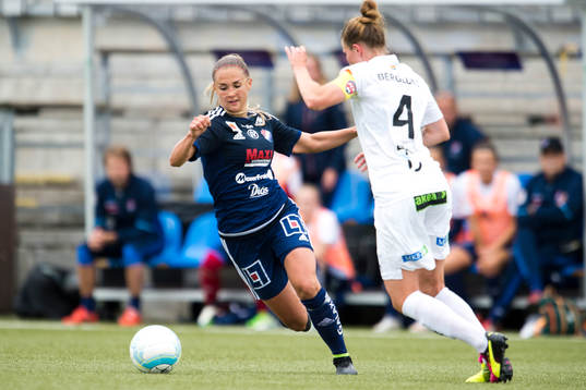 Rosengårds Emma Berglund och Kvarnsvedens Lova Lundin