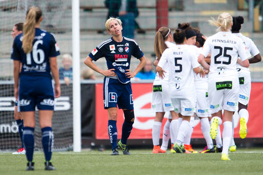 Kvarnsvedens Sarah Elnicky deppar