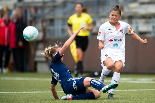 Rosengårds Alexandra Lowe Riley och Kvarnsvedens Julia