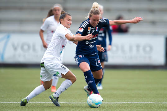Rosengårds Alexandra Lowe Riley och Kvarnsvedens Julia