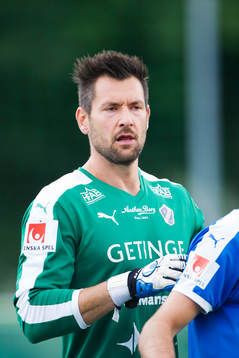 Halmstads målvakt Stojan Lukic