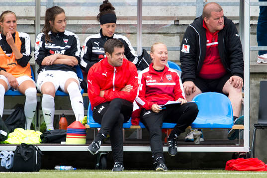 Rosengårds assisterande tränare Katja Greulich