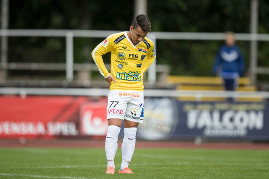 Falkenbergs Kamal Mustafa deppar