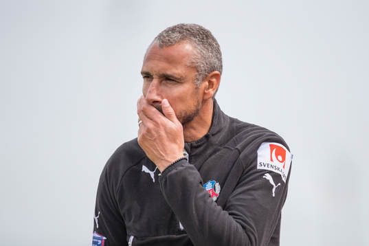 Helsingborgs manager Henrik Larsson