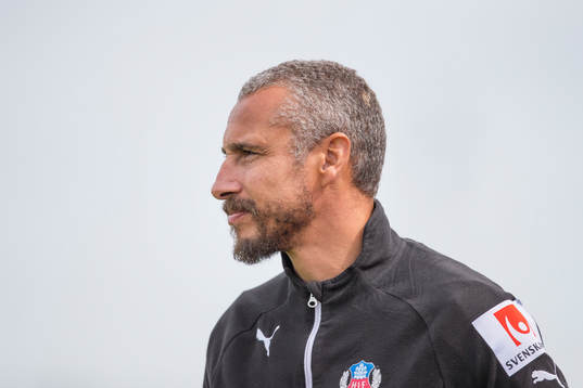 Helsingborgs manager Henrik Larsson