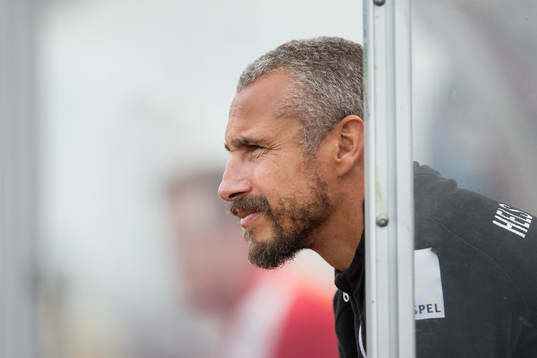 Helsingborgs manager Henrik Larsson