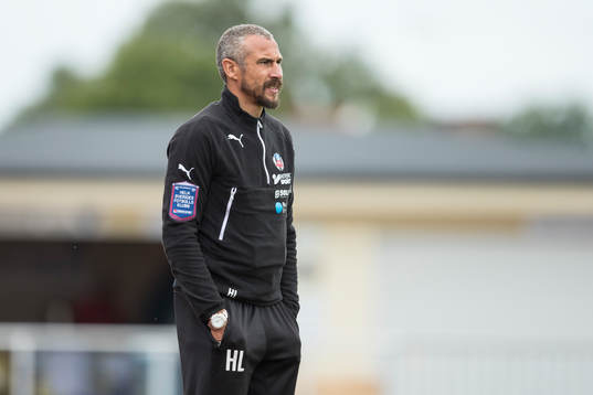 Helsingborgs manager Henrik Larsson