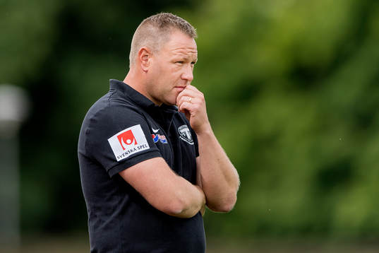 Trelleborgs tränare Patrick Winqvist