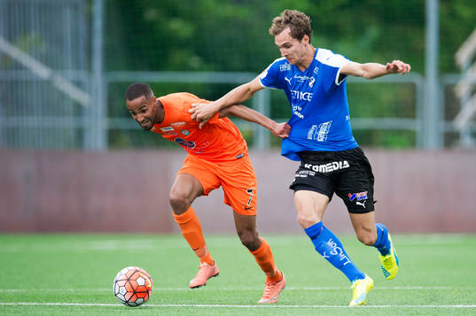 Athletics Ferid Ali och Alexander Henningsson i kamp om