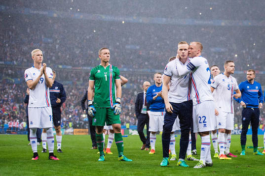 Islands Eidur Gudjohnsen kramar om Kolbeinn Sigthorsson
