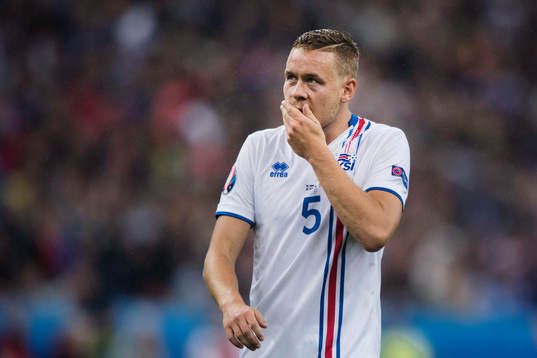 Islands Sverrir Ingason deppar