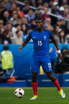 Frankrikes Paul Pogba