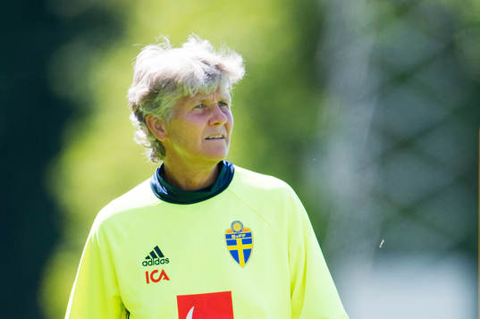 Förbundskapten Pia Sundhage