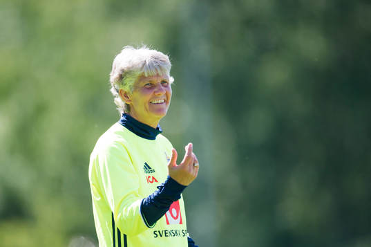 Förbundskapten Pia Sundhage