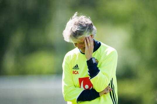 Förbundskapten Pia Sundhage