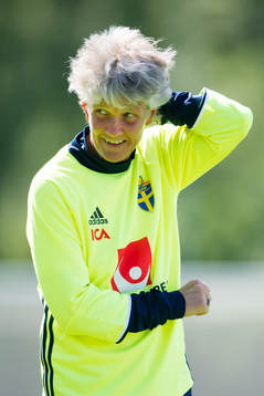 Förbundskapten Pia Sundhage