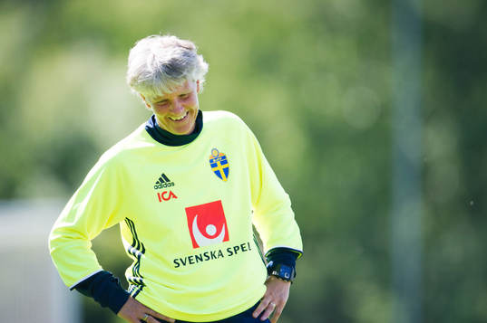 Förbundskapten Pia Sundhage