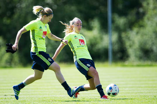 Linda Sembrant och Lisa Dahlkvist