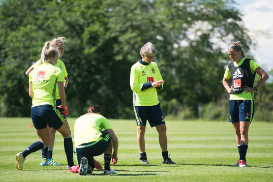 Lisa Dahlkvist, Sofia Jakobsson, Lotta Schelin,