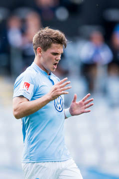 Malmö FFs Vidar Örn Kjartansson deppar