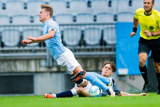 Malmö FFs Teddy Bergqvist fälls