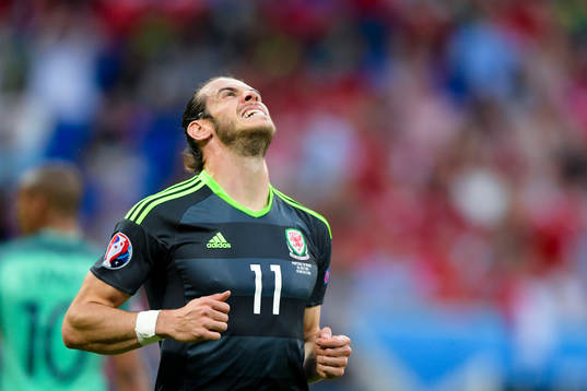 Wales Gareth Bale deppar