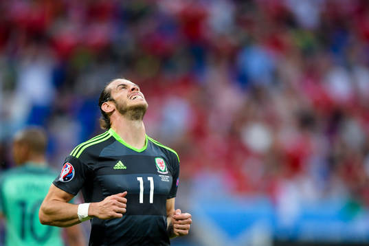 Wales Gareth Bale deppar