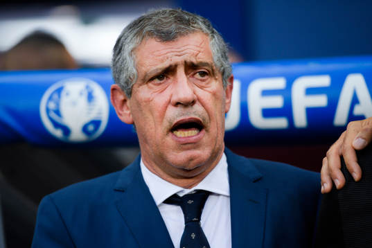 Portugals förbundskapten Fernando Santo