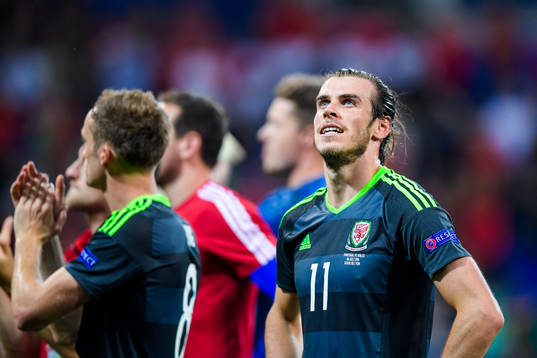 Wales Gareth Bale deppar
