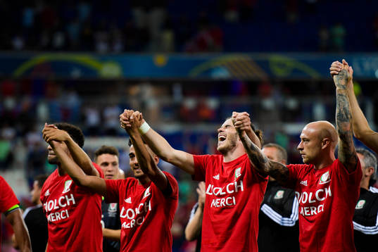 Wales Hal Robson-Kanu , Neil Taylor , Gareth Bale och James