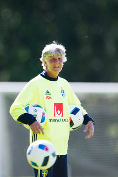 Förbundskapten Pia Sundhage