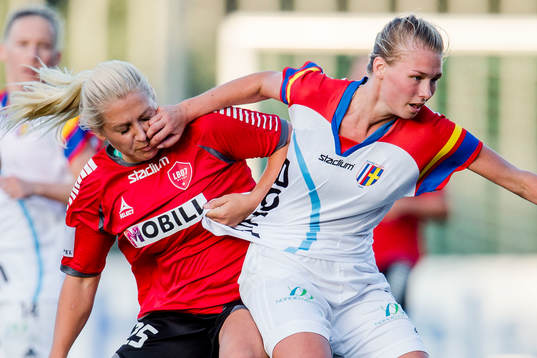 LB07s Johanna Ejdelind drar i Hovås Billdals Amanda