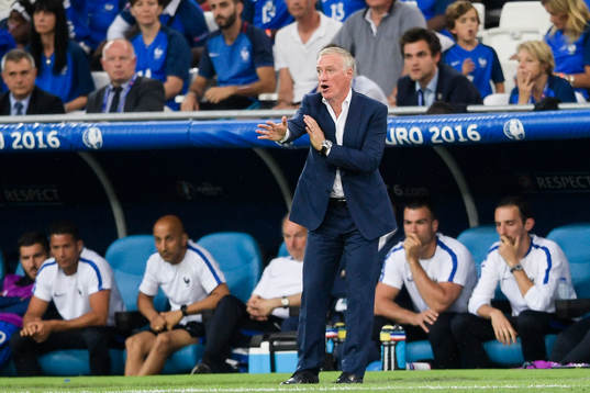 Frankrikes förbundskapten Didier Deschamps