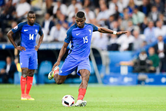 Frankrikes Paul Pogba