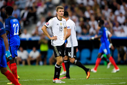 Tysklands Thomas Muller deppar