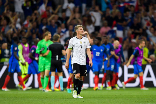 Tysklands Bastian Schweinsteiger  deppar