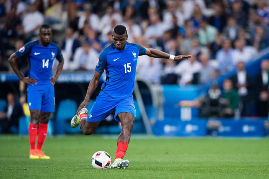 Frankrikes Paul Pogba