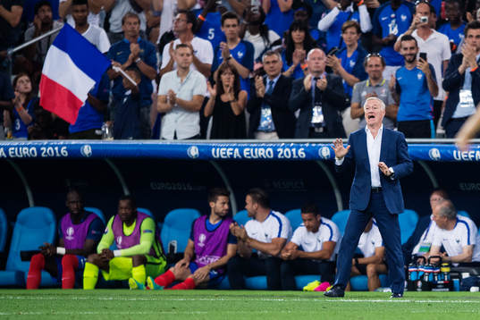 Frankrikes förbundskapten Didier Deschamps