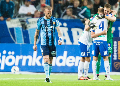 Djurgårdens Alexander Faltsetas deppar