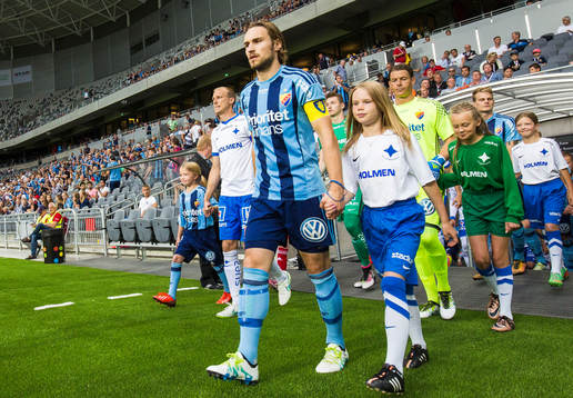 Djurgårdens Kevin Walker gör entré på Tele2 Arena